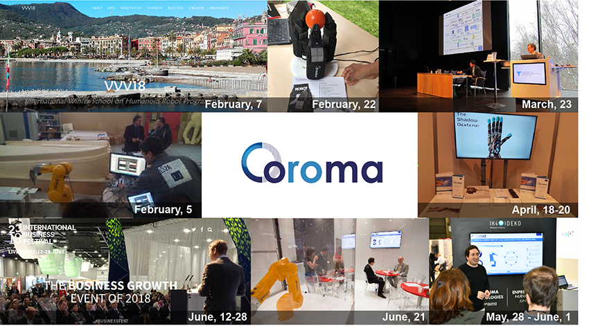 dissemination activities of COROMA project
