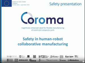 safety in human-robot collaborative manufacturing